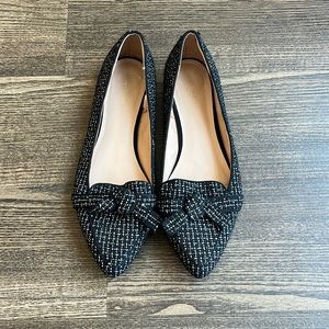 Ann Taylor size 10 black flats